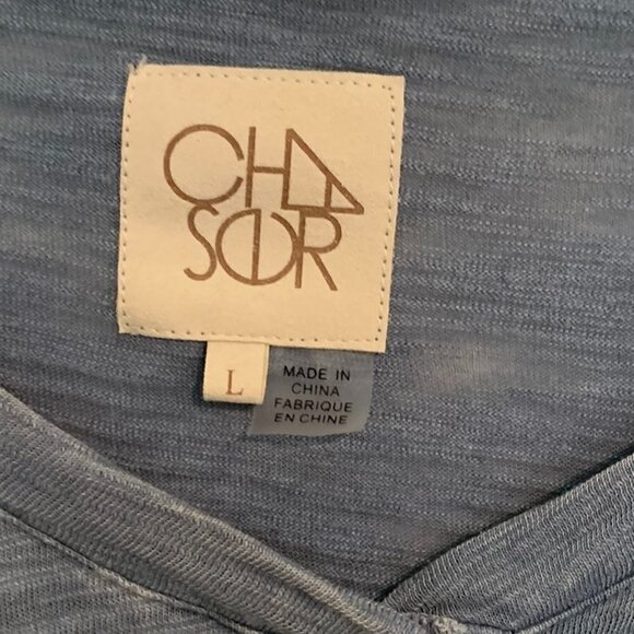 Chaser Chambre Top Pullover Long Sleeve Size Large - Picture 5 of 8